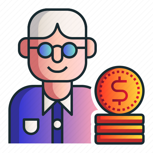 Retirement, elderly, health, investment icon - Download on Iconfinder