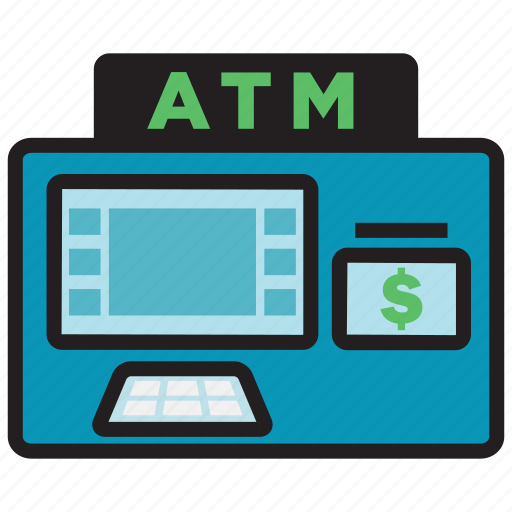 Atm, bank, card, cash, credit, money icon - Download on Iconfinder
