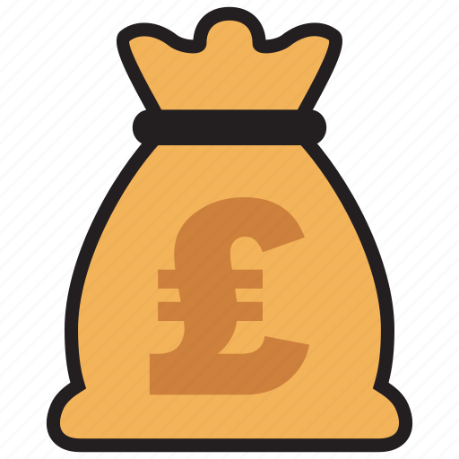 Pound, bag, currency, finance, money, sterling icon - Download on Iconfinder