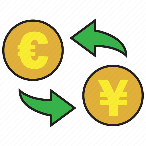 Euro, yen, cash, currency, finance, exchange, rate icon - Download on Iconfinder