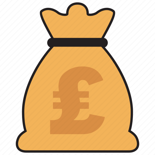 Pound, bag, currency, finance, money, sterling icon - Download on Iconfinder
