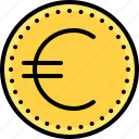 coin, currency, euro, euro member countries, money