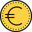 coin, currency, euro, euro member countries, money 