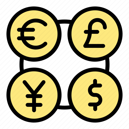 Currency, yuan, pound, euro, dollar icon - Download on Iconfinder