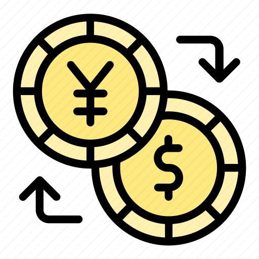 Currency, dollar, yuan, exchange, finance, coin icon - Download on Iconfinder