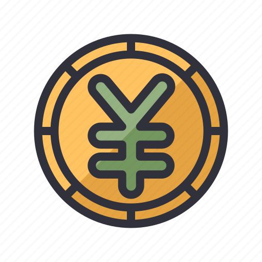 Currency, yuan, yen, money, coin, finance, business icon - Download on Iconfinder