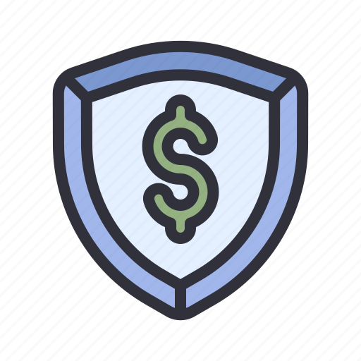 Currency, protection, shield, money, dollar, security icon - Download on Iconfinder