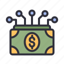 currency, dollar, money, finance, server, electronic 