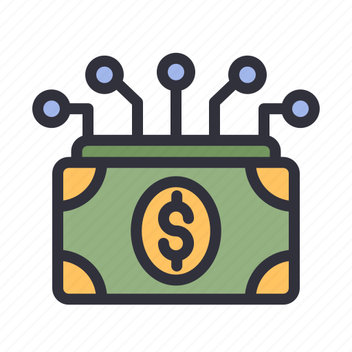 Currency, dollar, money, finance, server, electronic icon - Download on Iconfinder