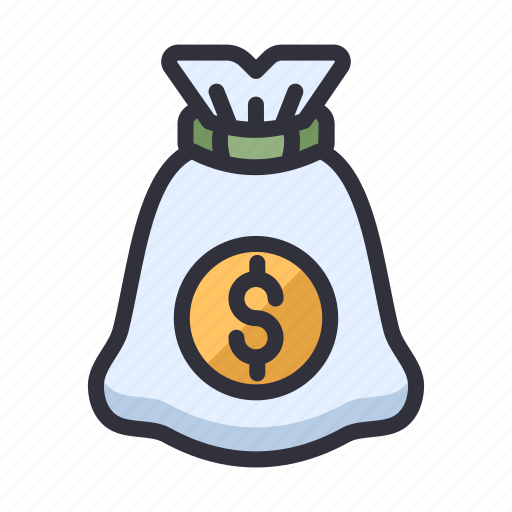 Currency, dollar, bank, sack, money, save, business icon - Download on Iconfinder