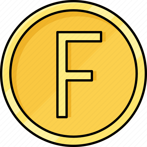 Coin, currency, francs, money icon - Download on Iconfinder