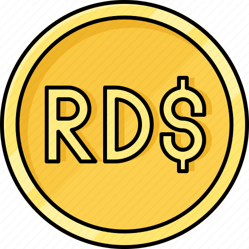 Coin, currency, dominican republic peso, money, peso icon - Download on Iconfinder