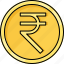coin, currency, india rupee, money, rupee 