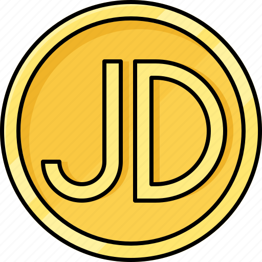 Coin, currency, dinar, jordanian dinar, money icon - Download on Iconfinder