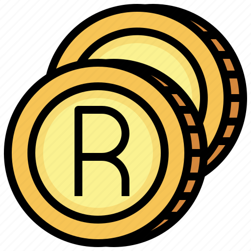Rand, currency, money, economy, exchange icon - Download on Iconfinder