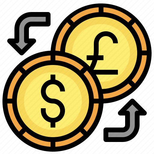 Exchange, currency, money, dollar, pound, sterling icon - Download on Iconfinder