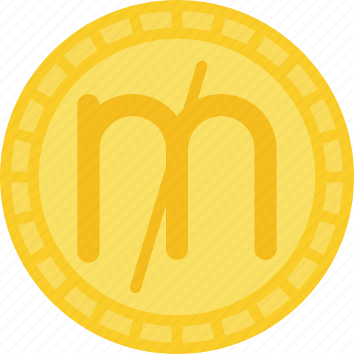 Coin, currency, mil, money icon - Download on Iconfinder