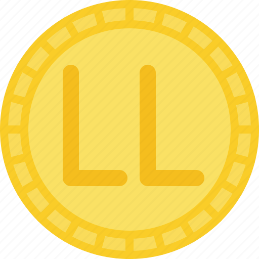 Coin, currency, lebanese pound, money, pound icon - Download on Iconfinder