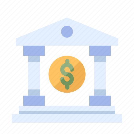 Currency, bank, save, banking, building, money, business icon - Download on Iconfinder