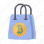 currency, bitcoin, shop, crypto, store 