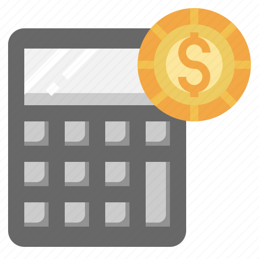 Caclator, currency, coin, dollar, finance icon - Download on Iconfinder
