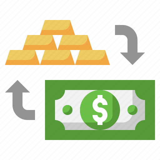 Currency, exchange, payment, method, money, ingots icon - Download on Iconfinder