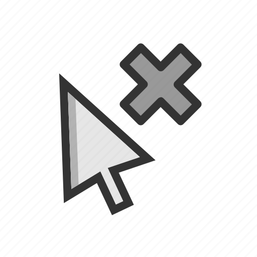Arrow, cancel, cursor, delete, pointer icon - Download on Iconfinder