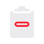 clipboard, trash, remove, clear, erase 