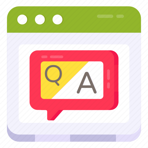 Question answer, help chat, communication, conversation, discussion icon - Download on Iconfinder
