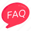 faq, help chat, help message, frequently ask question, text 
