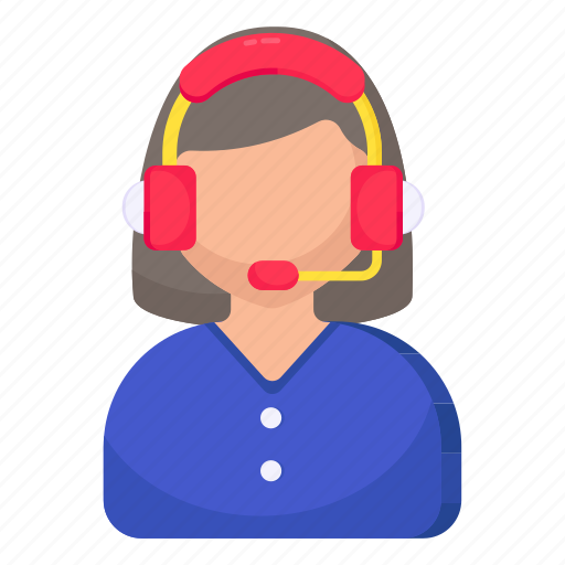 Customer service representative, helpline, hotline, customer service, customer support icon - Download on Iconfinder