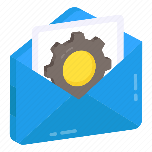 Email setting, mail management, correspondence, letter, envelope icon - Download on Iconfinder