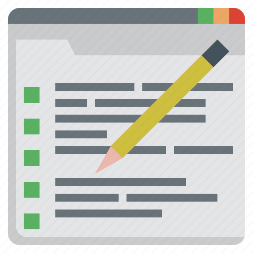 Form, checklist, sheet, list, work, order icon - Download on Iconfinder