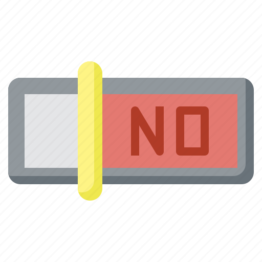 No, dislike, thumb, down, vote, finger icon - Download on Iconfinder