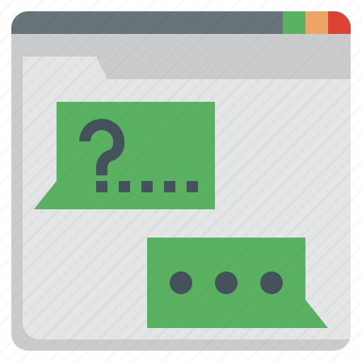 Qa, answer, communications, question, speech, bubble icon - Download on Iconfinder