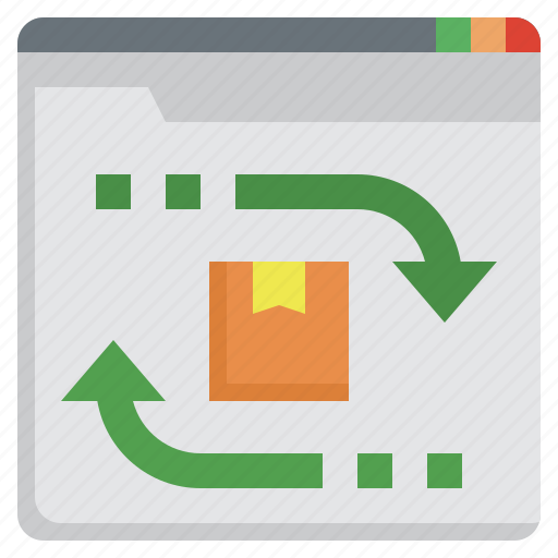 Return, indicator, directional, back, arrow icon - Download on Iconfinder