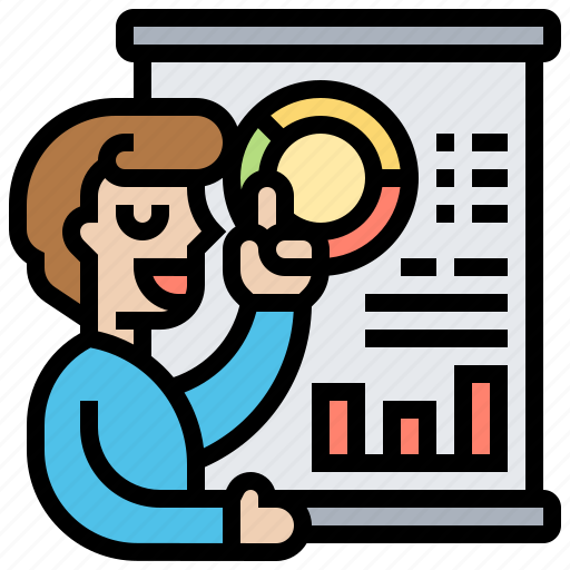 Analytical, business, presentation, report, summary icon - Download on Iconfinder