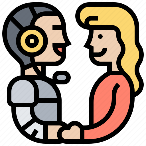 Artificial, intelligence, robot, service, support icon - Download on Iconfinder