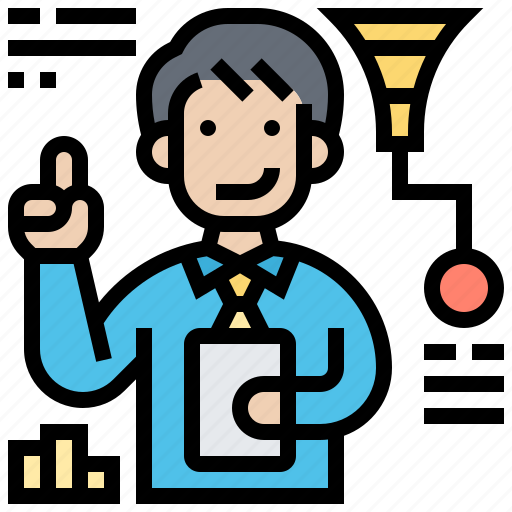 Analysis, conversion, marketing, rate, sales icon - Download on Iconfinder