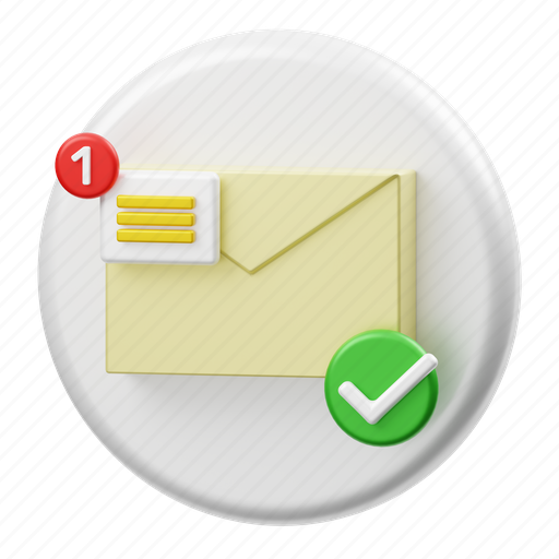 Mail, email 3D illustration - Download on Iconfinder