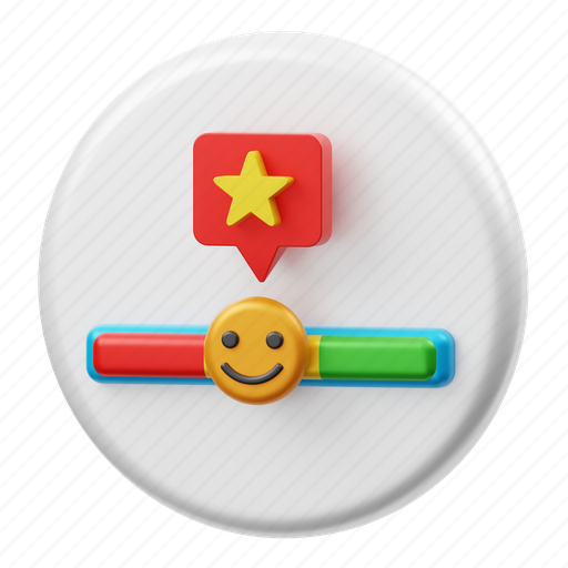 Satisfaction, feedback 3D illustration - Download on Iconfinder