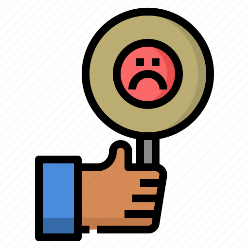 Negative, comment, customer, review, unsatisfied, unlike, expression icon - Download on Iconfinder
