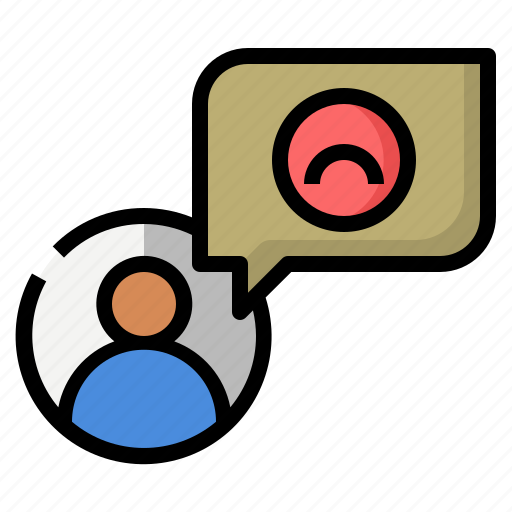 Unsatisfied, bad, review, unhappy, experience, feedback icon - Download on Iconfinder