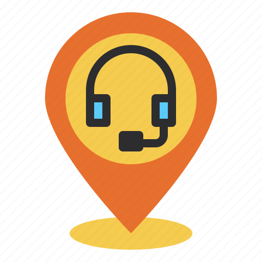 Customer, location, pin, service icon - Download on Iconfinder