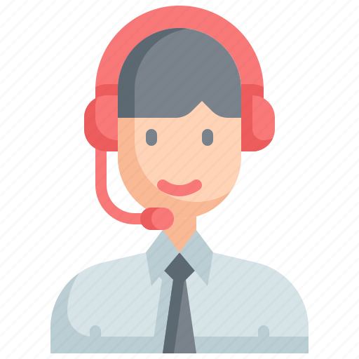 Call, center, agent, customer, support, service, help icon - Download on Iconfinder
