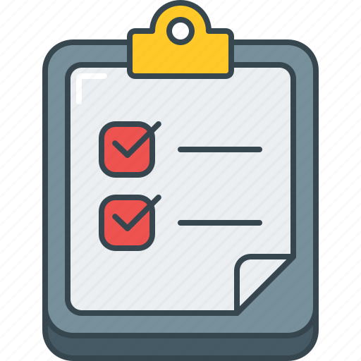 Check, checklist, document, done, list, paper icon - Download on Iconfinder