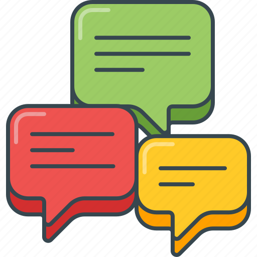 Chat, comment, conversation, dialog, feedback, review, speech bubble icon - Download on Iconfinder