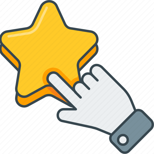 Click, favorite, gesture, hand, please, press, rate icon - Download on Iconfinder