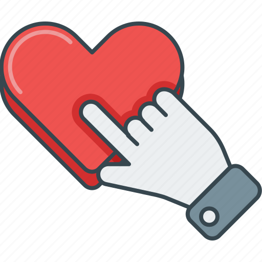 Click, favorite, heart, like, love, please, press icon - Download on Iconfinder