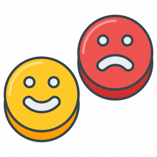 Emoji, happy, sad, satisfaction, satisfied, smiley icon - Download on Iconfinder